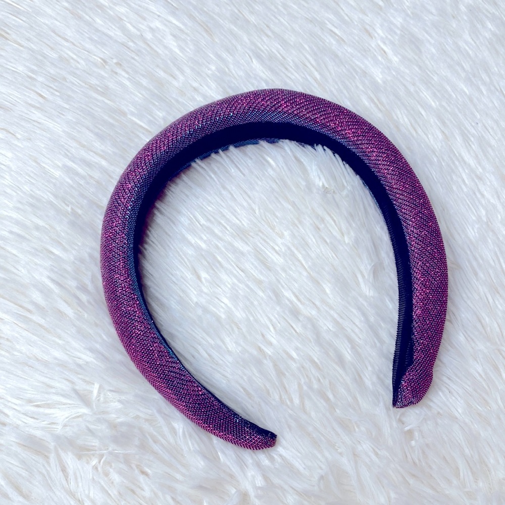 Woman’s Purple & Blue Iridescent Foam Head Hair Band